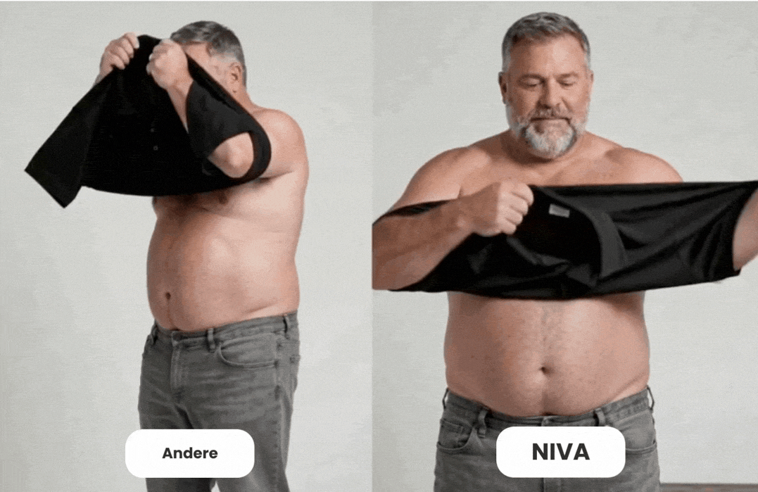 Nivafit™ — Das Polo-Shirt für perfekten Sitz und dauerhaften Komfort