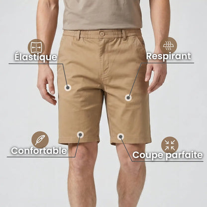 Nivafit™ — Stretch-Shorts aus Baumwolle für maximale Bewegungsfreiheit